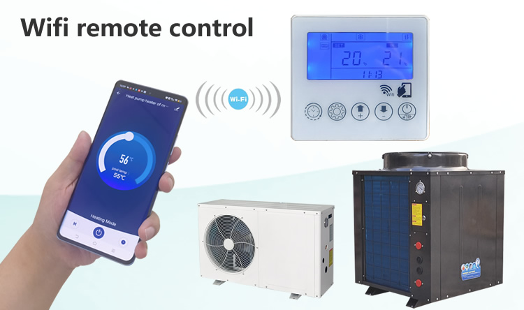 Промышленный чиллер для воды с WiFi, 1-100 тонн