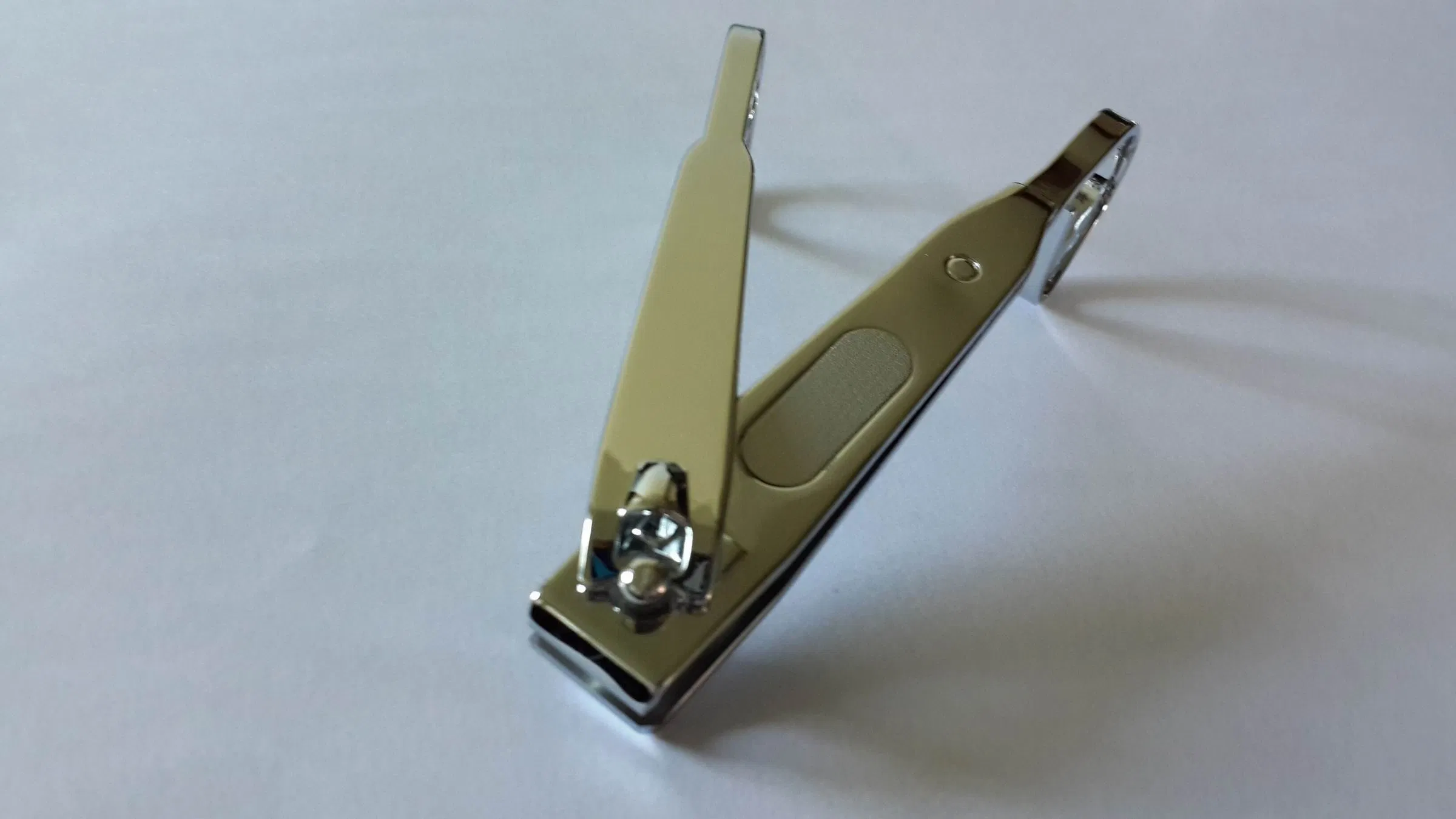 2016 New Arrival Scissor Handle Toenail Clippers with Straight Cutting and Laser File