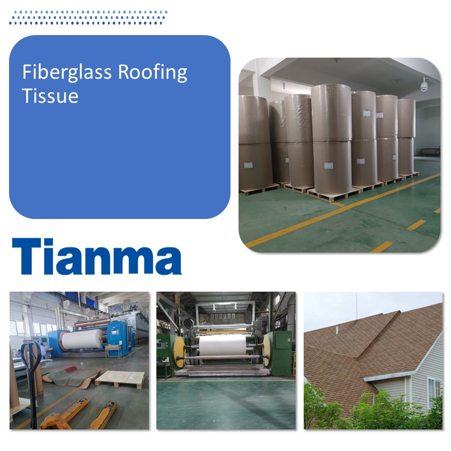 Glassfiber Roofing Tissue --with Yarn, Interior Building Work