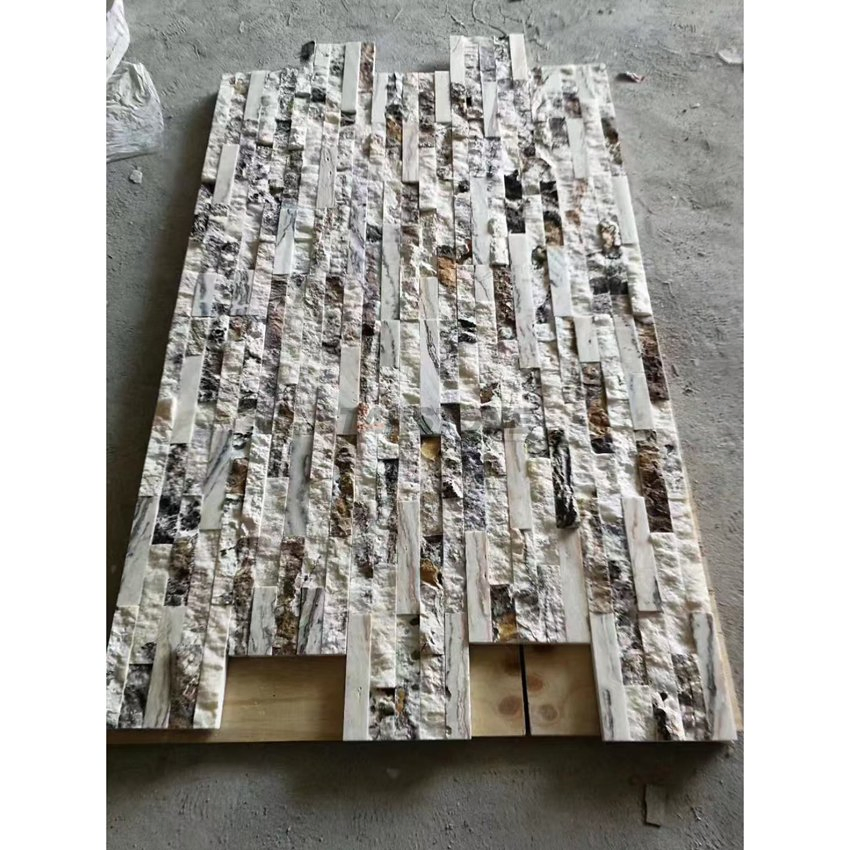 Starstone Hot Sale Natural Grey Quartzite Stone Wall Cladding Stone with Cement Ledgestone Back for Villa Wall Tiles