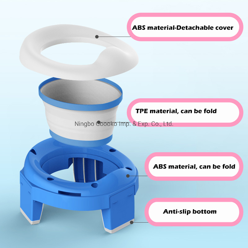 Low Price Portable Folding Potty for Toilet Seat Cover Toddler Boys Girls