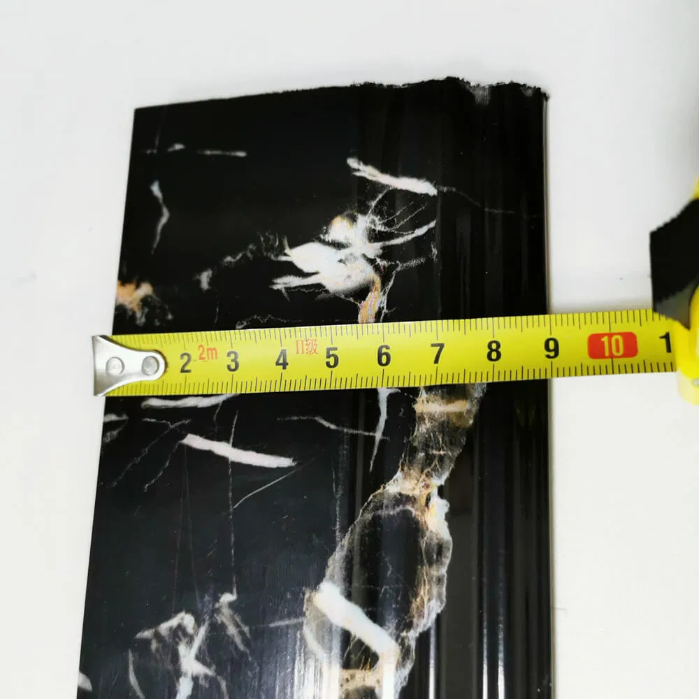 3D Marble Design PVC Wall Skirting Board Protectors Floor Skirting Tile