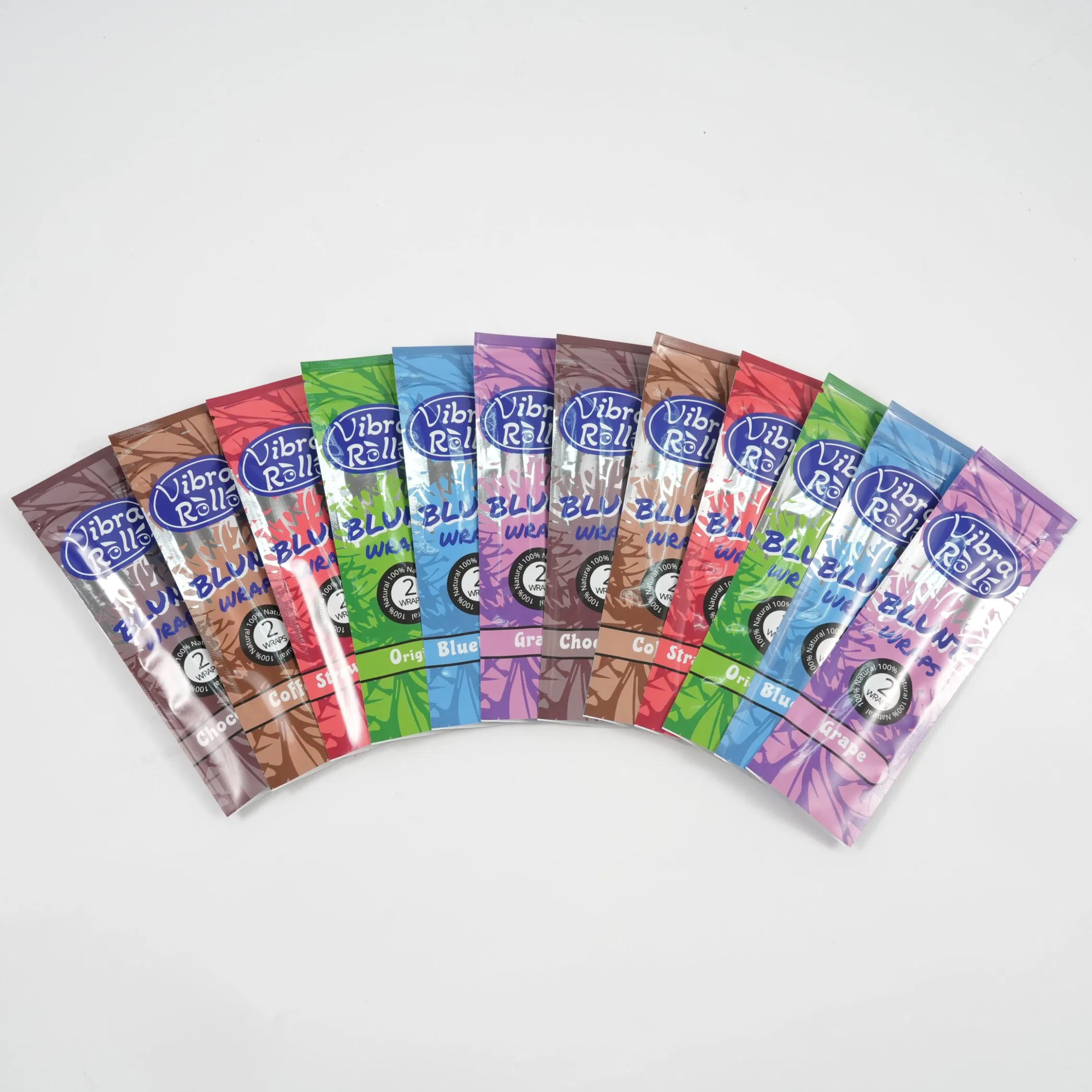 Nature Plant Material Strawberry Flavor Blunt Wraps Pre Rolled 2 Sticks