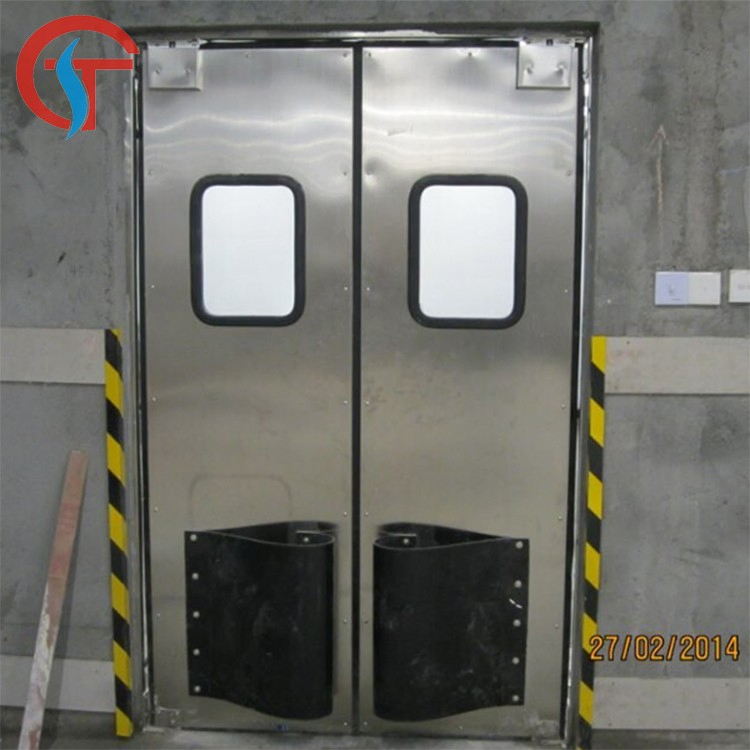 Commercial Kitchen Swing Double Action Impact Door for Restaurant