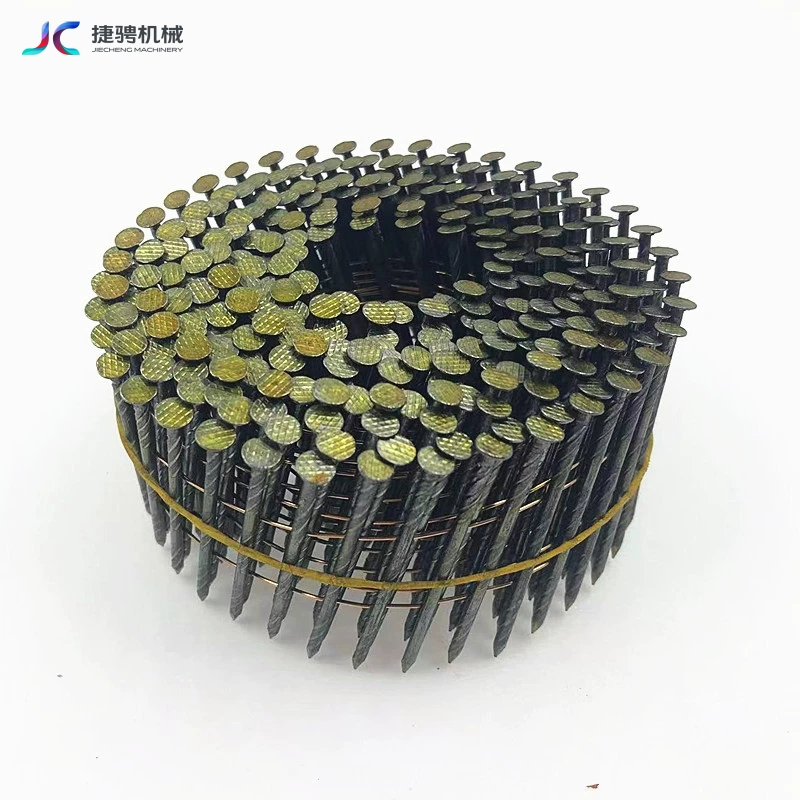 Premium Galvanized Threaded Coil Nails for Pneumatic Tools
