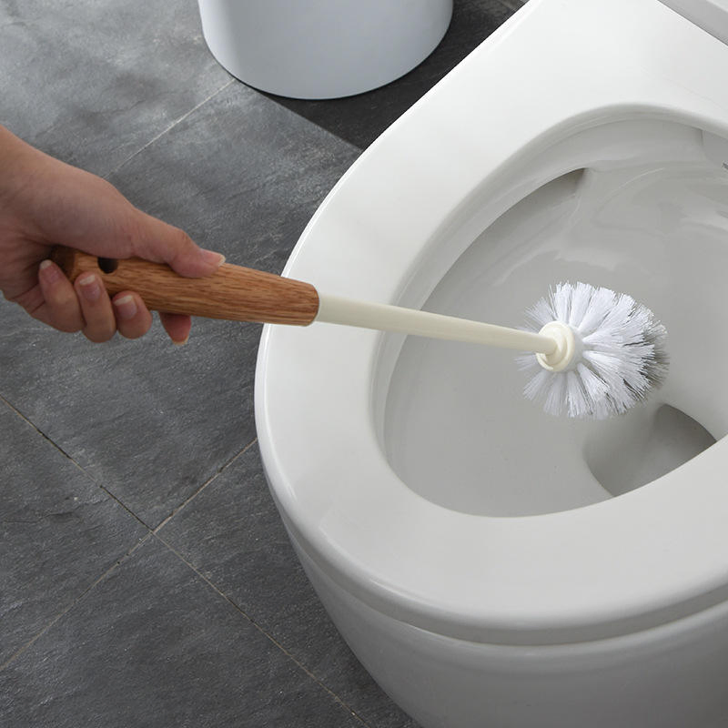Toilet Brush Set Plastic Toilet Brush with Base