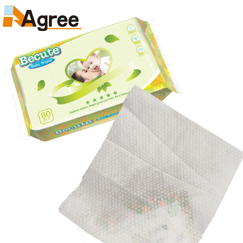 OEM Wipes Tissue Paper Soft Sanitizing Wet Toilet Wipes for Baby