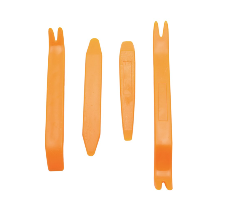 Набор инструментов для снятия автомагнитолы 4 предмета