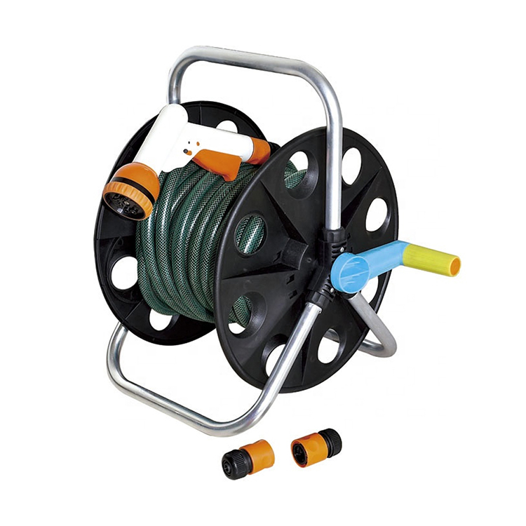 PP Plastic Industrial Electric Auto Spring Roll up Retractable Water Hose Reel