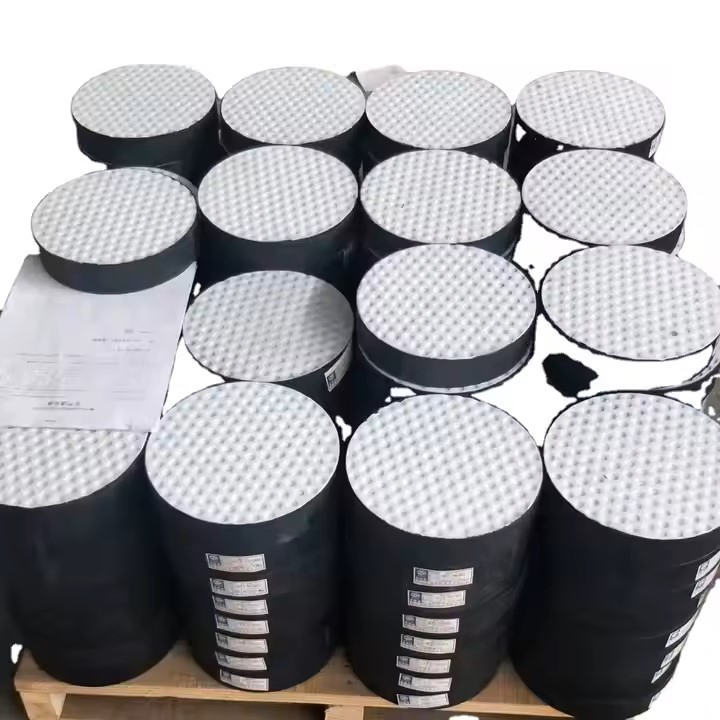 Elastomeric Structural Bearing Pads China Custom Neoprene Rubber Block Natural Bearing Pad for Bridges Moulding and Cutting Processing Service