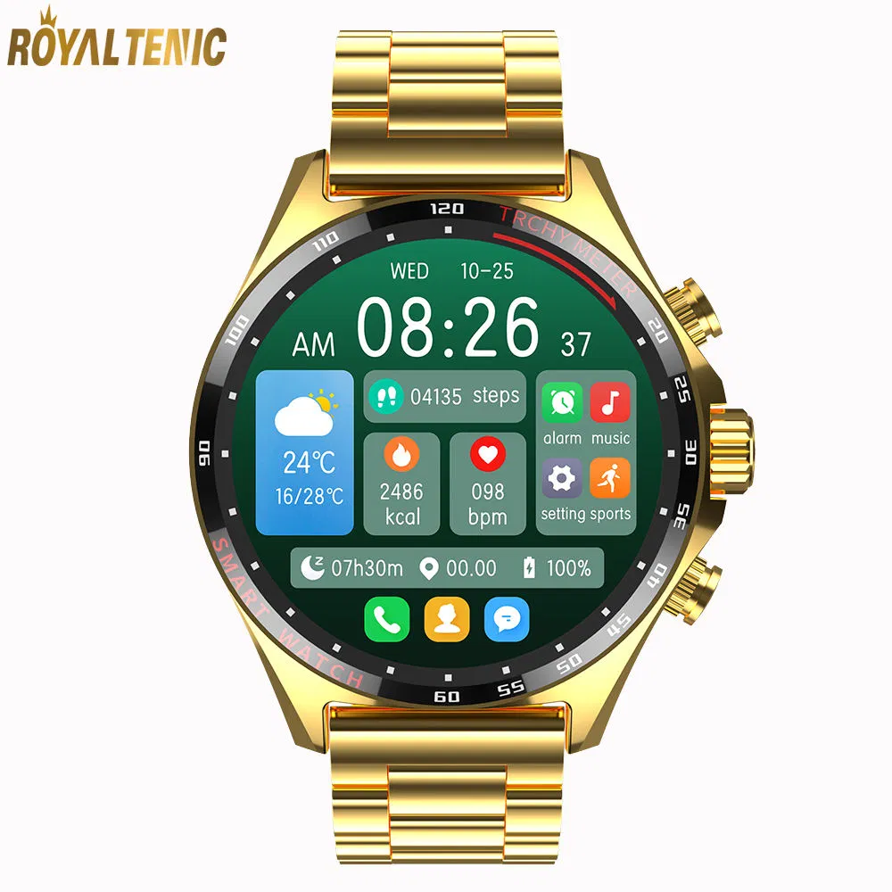 Sk27 3 Strap Business Smartwatch 1.58" LCD Display 2025 Montres Fitness Tracker Reloj Inteligente Heart Rate Compass IP67