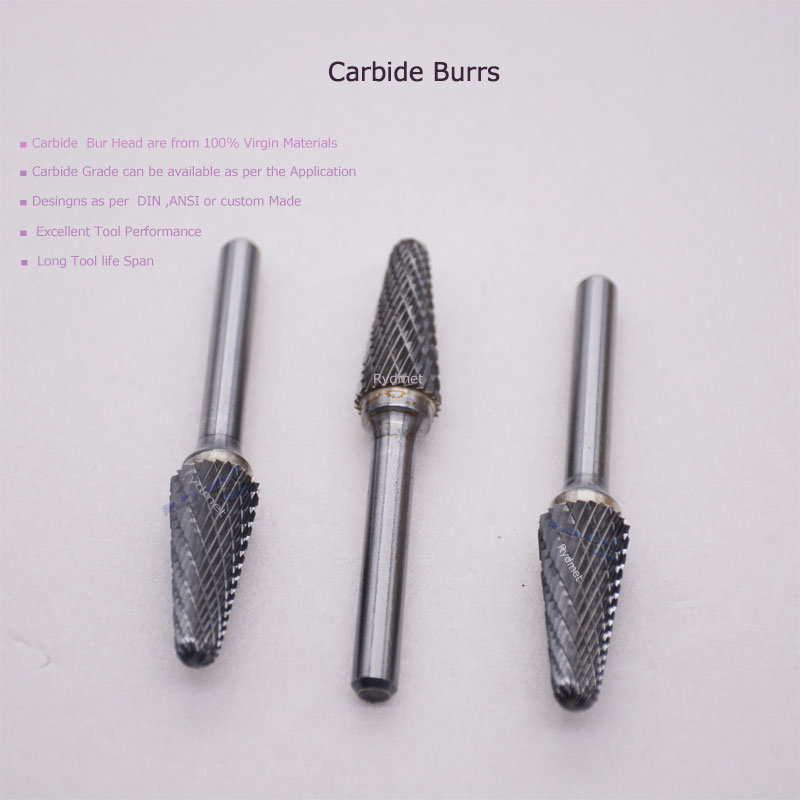 3tungsten Carbide Rotary Burrs (Carbide Rotary Files)