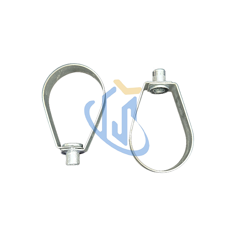 UL Certification Galvanized Seismic Support Swivel Loop Pear Shape Pipe Hanger Clamp