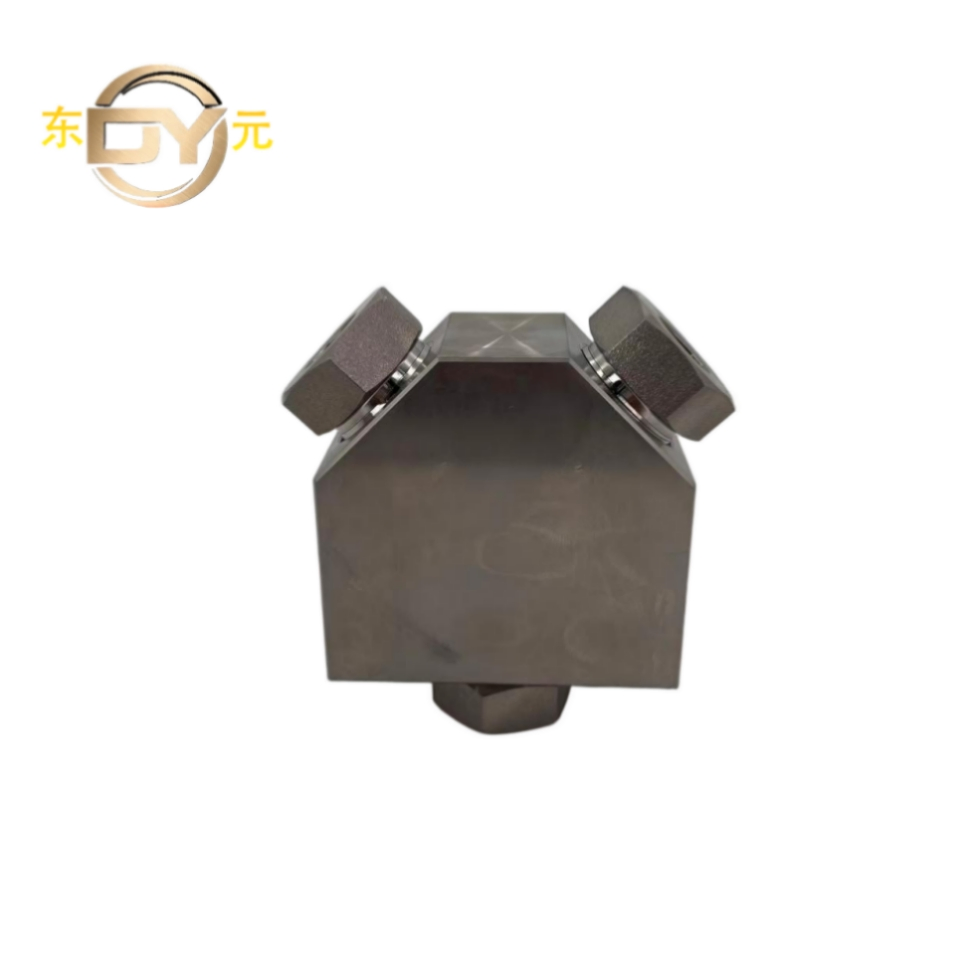 Stainless Steel High Pressure Compression Union Tee Hydraulic Tube Fitting Autofrettaged Tubing