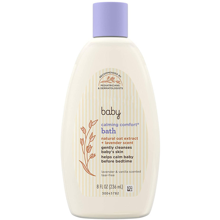 Custom Baby Calming Comfort Bath & Wash with Natural Oat Extract