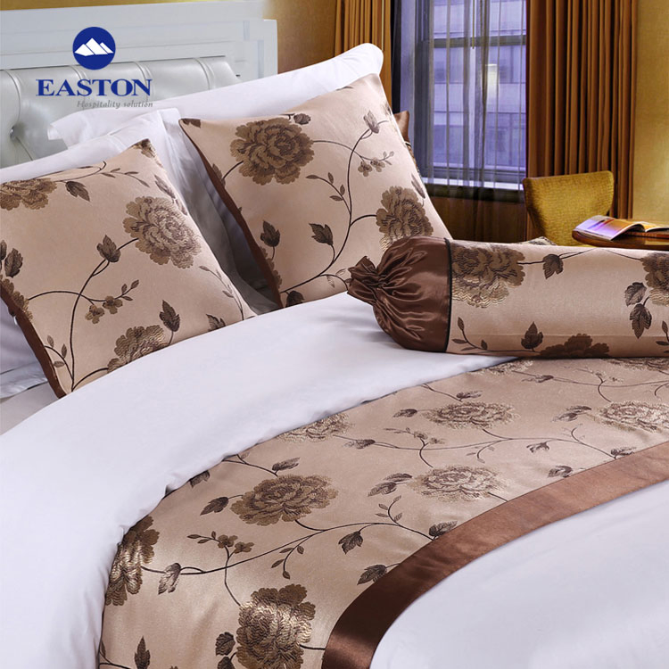 Luxury Customized Bed Runners for Hotels, Bed Scarves and Runners