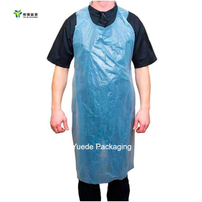 Custom Thickness Disposable PE Apron, Personalized Plastic Apron Available