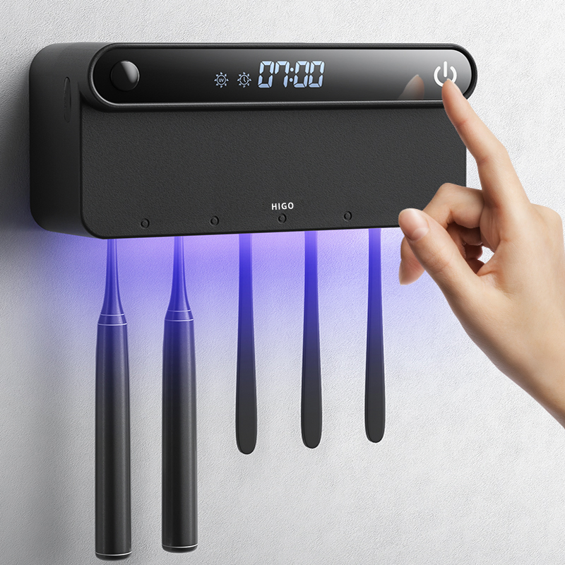 Wall Mounted Sanitizer Tooth Brush UVC UVA LED Light Household