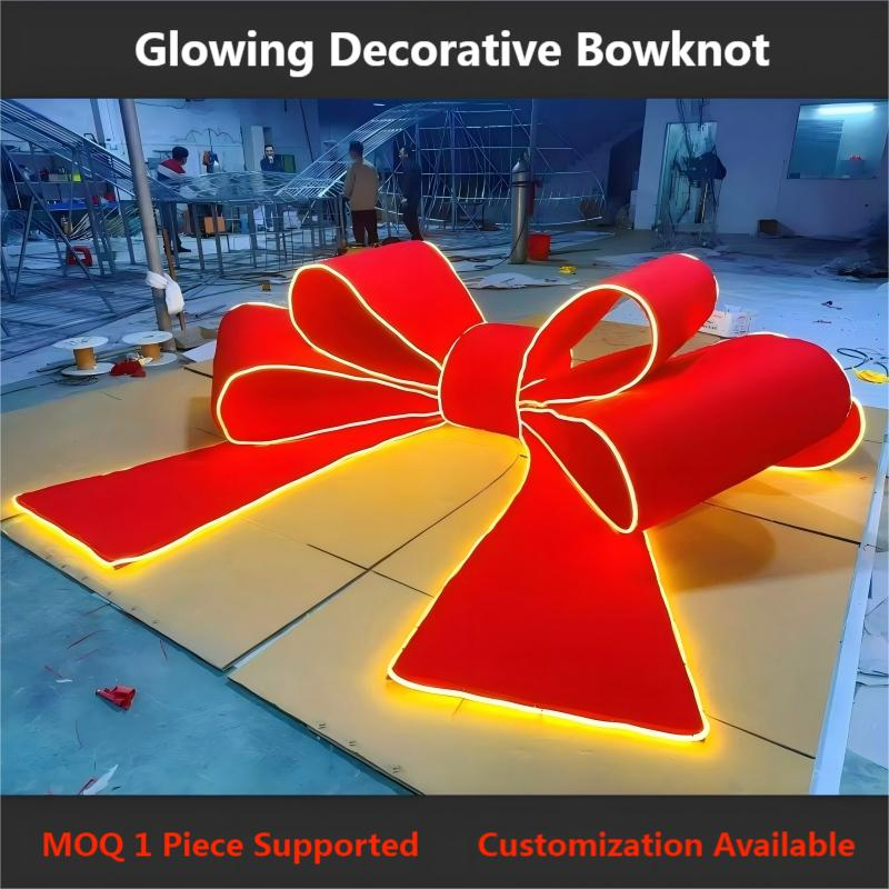 Customize MOQ 1PCS LED Decoration Butterfly for Christmas Holiday Event Topic
