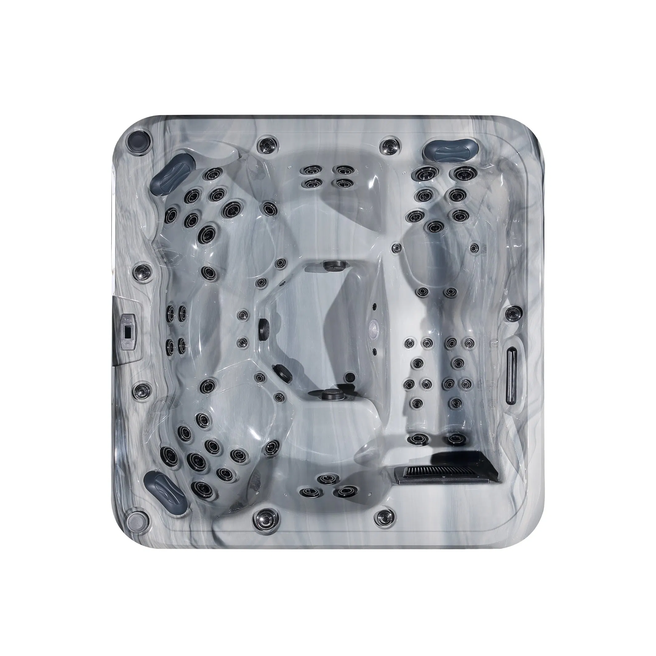 Уличный джакузи DEWO, 4-8 человек, с подогревом