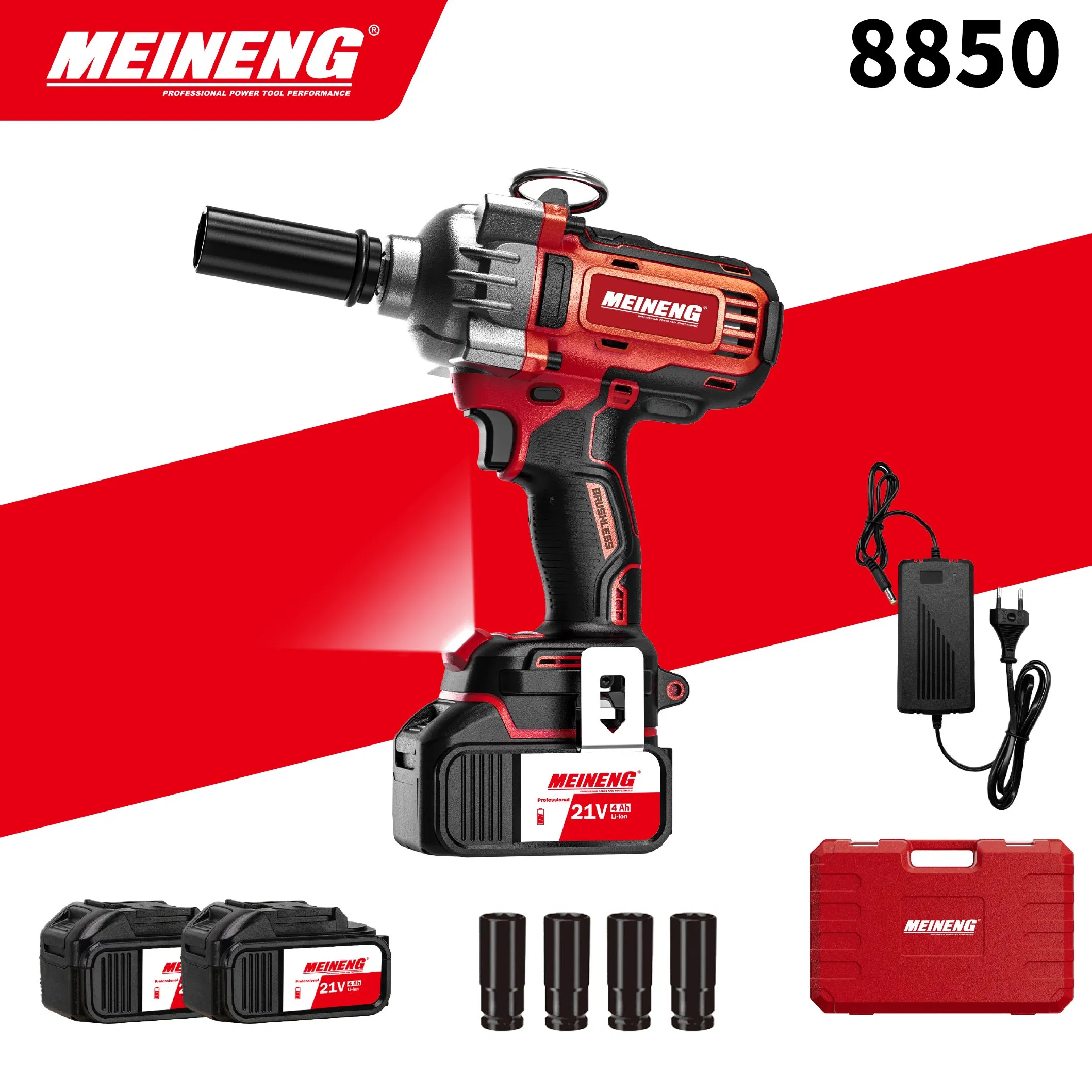 Беспроводной гайковерт Meineng 8850, 880 Нм