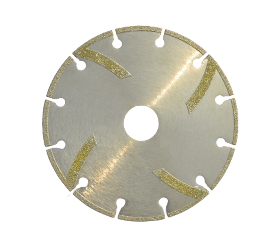 Electroplating Diamond Saw Blade for Stone, Ceramic, Glass and Other Hard Material Cutting with Whirl Protection