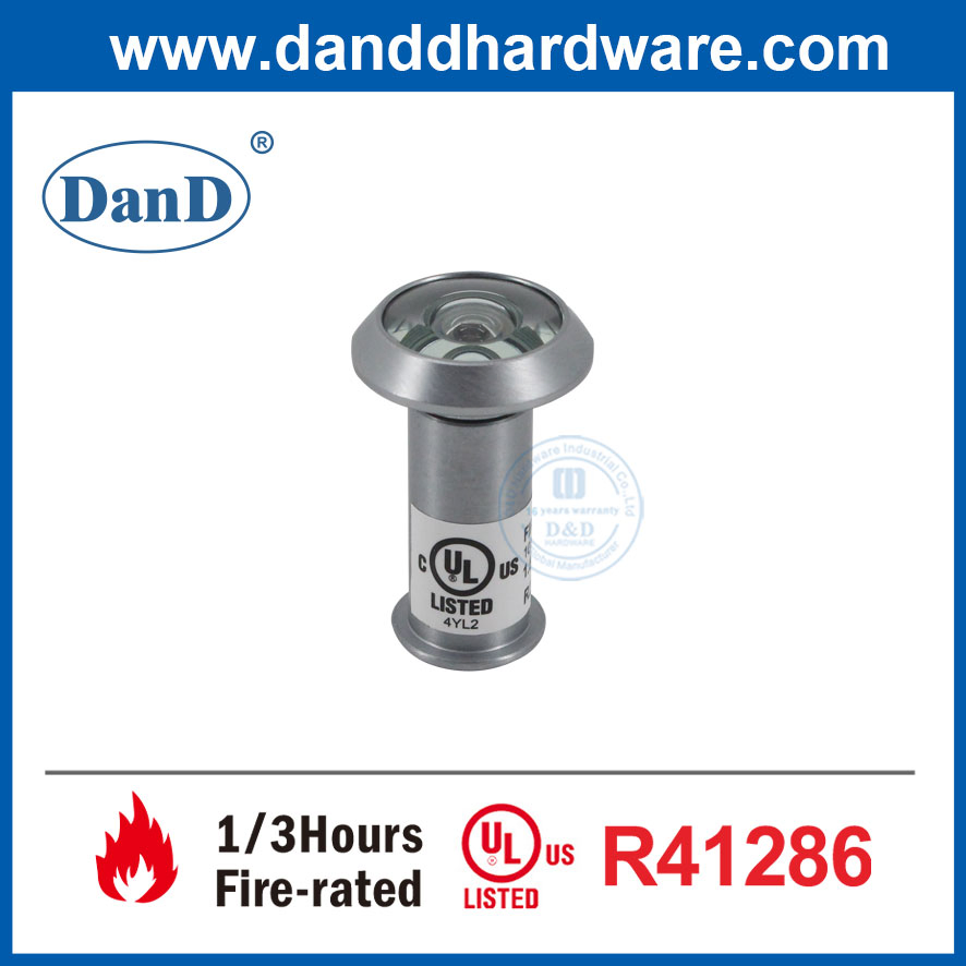 OEM Factory UL Listed Brass Wide Angle Safety House Door Viewer Peephole