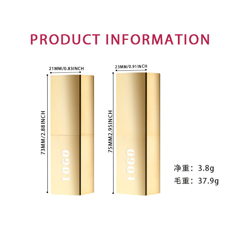 High Hydrating Shimmer Lipstick Private Label High Pigmented Moisturizing Nude Vegan Lipstick Makeup