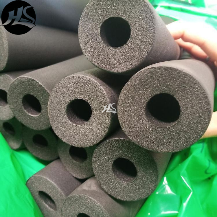 PVC Tube Thermal Insulation 50mm Rubber Foam Insulation Tube