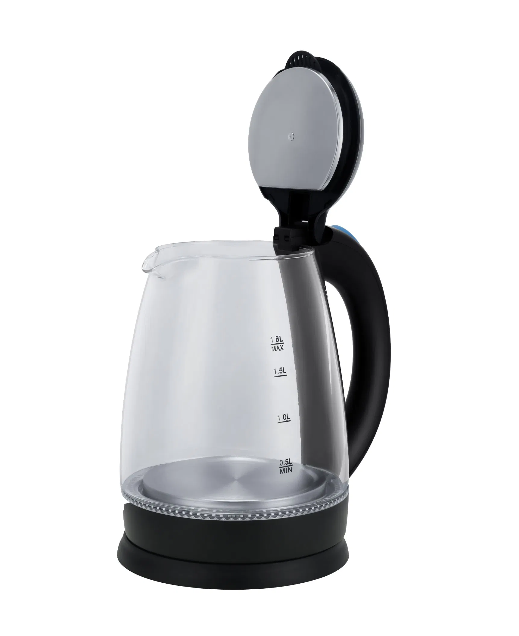 1.8 L Keep Warm Function Adjustable Temperature Digital Glass Electric Kettle with Tea Filter