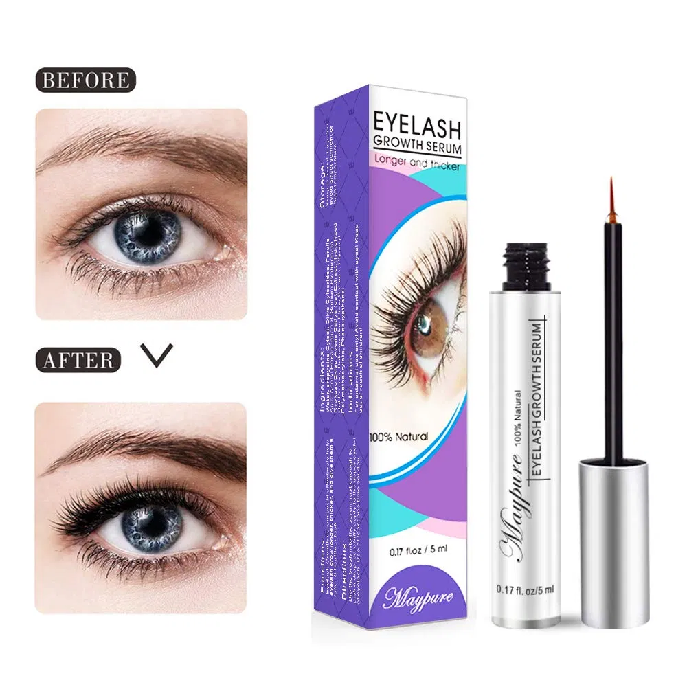 OEM Natural Eyelash Growth Enhancer Extension Liquid Serum
