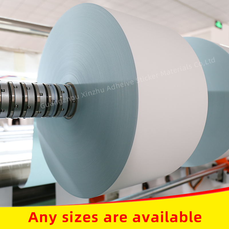 Top Thermal Label Sticker Jumbo Roll Label Sticker