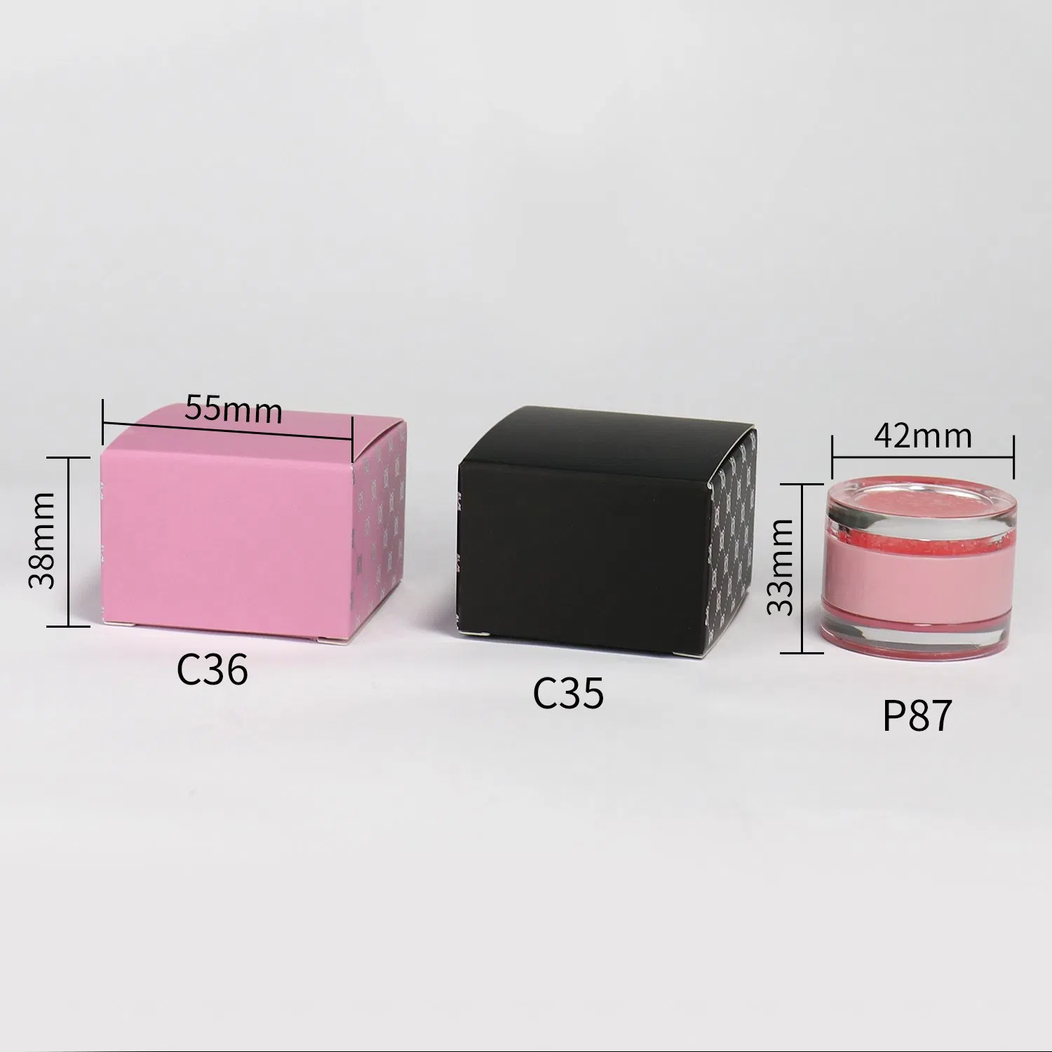 Factory Price Private Label Lip Care Set with Lip Scrub and Balm