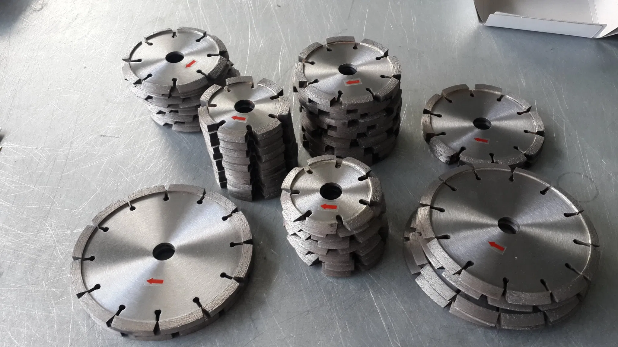 Tuck Point Blade, Double Sandwich Diamond Tuck Point Blade