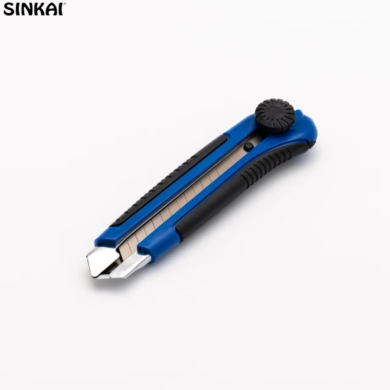 Durable Sliding Utility Knife Retractable Safety Design 4 Quick-Change Industrial Grade OEM