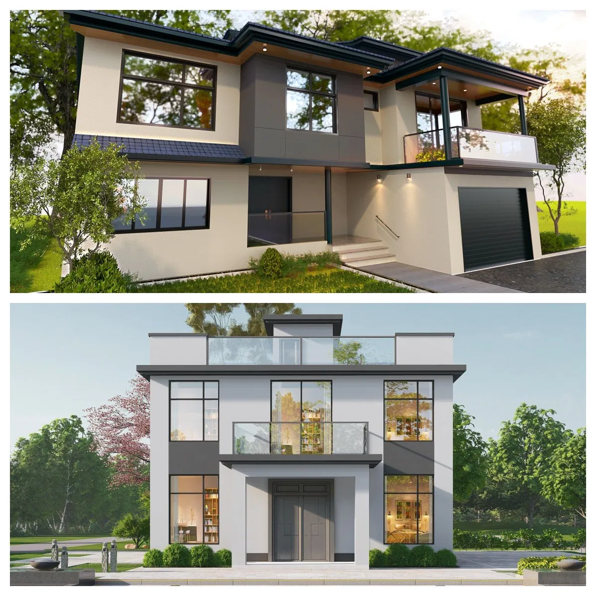 Customizable Modular Steel Structure for Mini Villa Construction with Professional Design Good Quality Low Cost