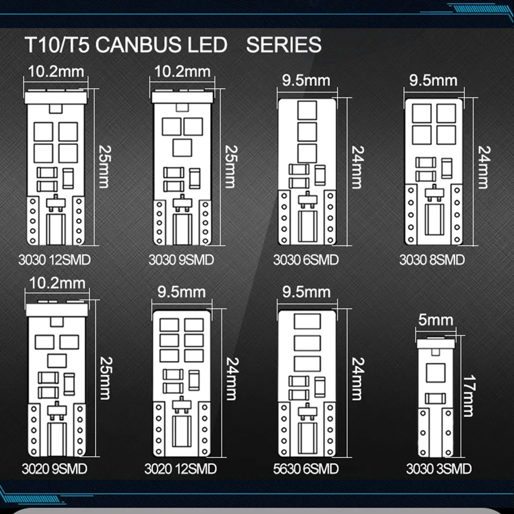 Светодиодная лампа G-VIEW T10 3W для авто