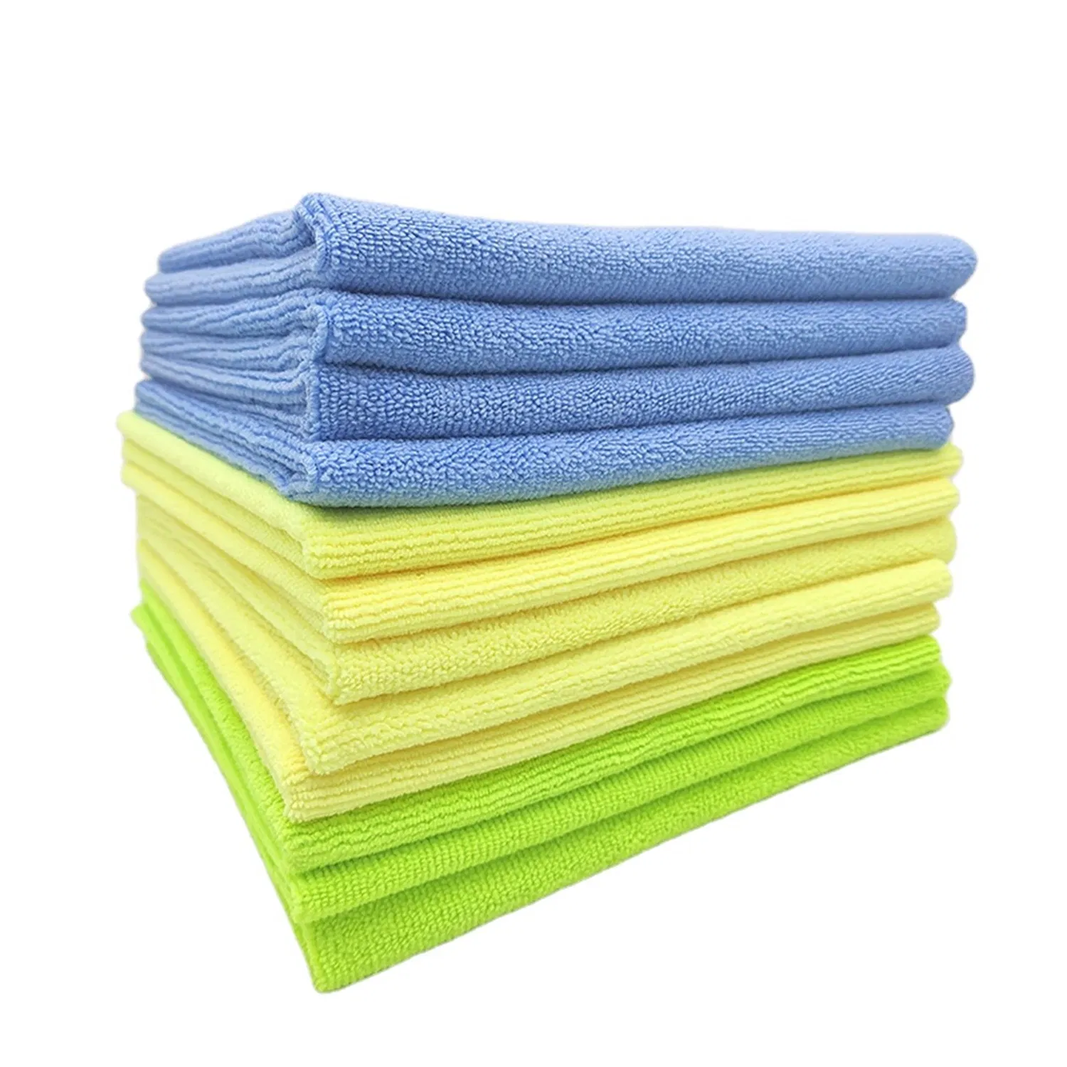 The Warp Knitted Microfiber Cleaning Cloth for Kitchen and Dish Stove Easily Disintegrates Oil Stains in Areas with Heavy Oil Stains