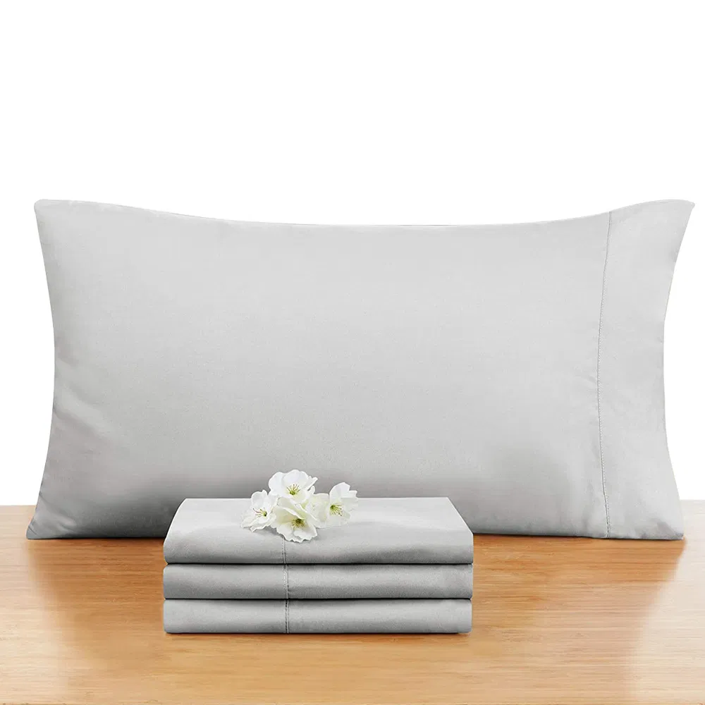 OEM Linen Pure Buffing Color Simple Modern Dormitory Cotton Pillow Case