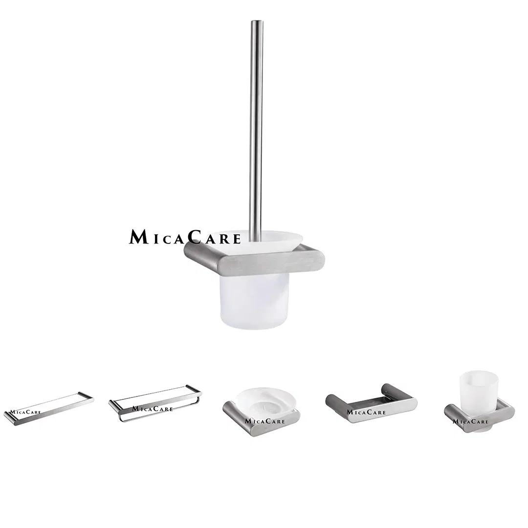 Hygienic SS304 Stainless Steel Toilet Brush and Holder Combo