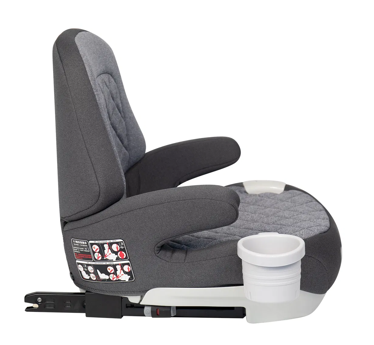 Portable Optional Cup-Holder Backrest Booster Seats Baby Car Seat for 22-36 Kg