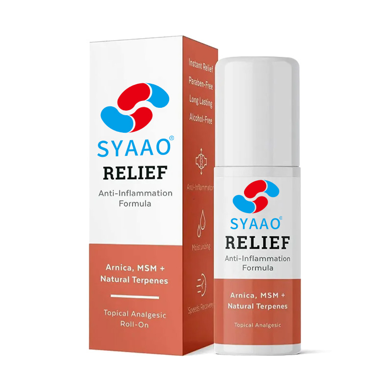 Hot Sell Private Label Joint Muscle Therapy Hydrogel Pain Relief Gel Pain Relieving Roll-on for Pain Relief