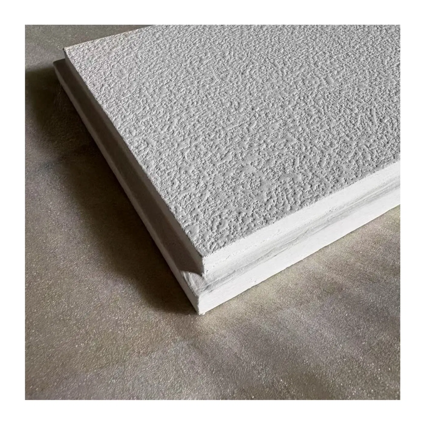 Fiberglass Acoustic Ceiling Tegular Edge Sound Absorption Ceiling