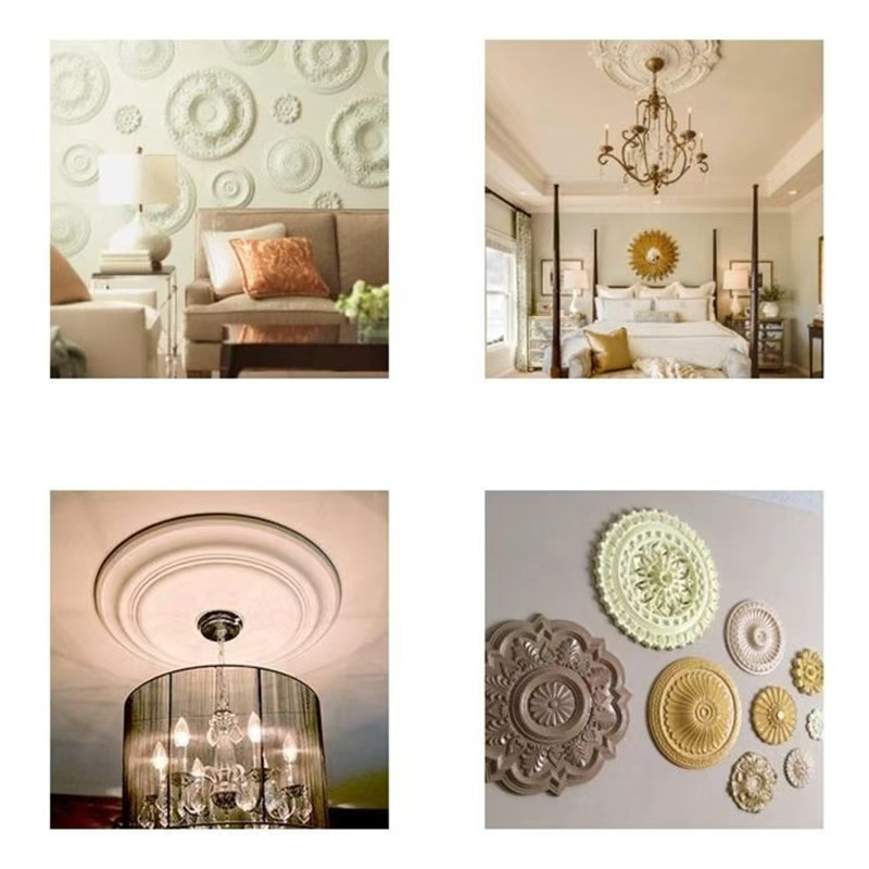 Gilding Panel, Golden Artistic Panel, Ceiling Medallion
