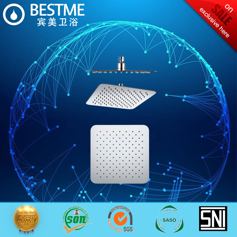 Bestme Anti- Rust Thin SUS304 Rain Shower (BF-M207-Φ 200)