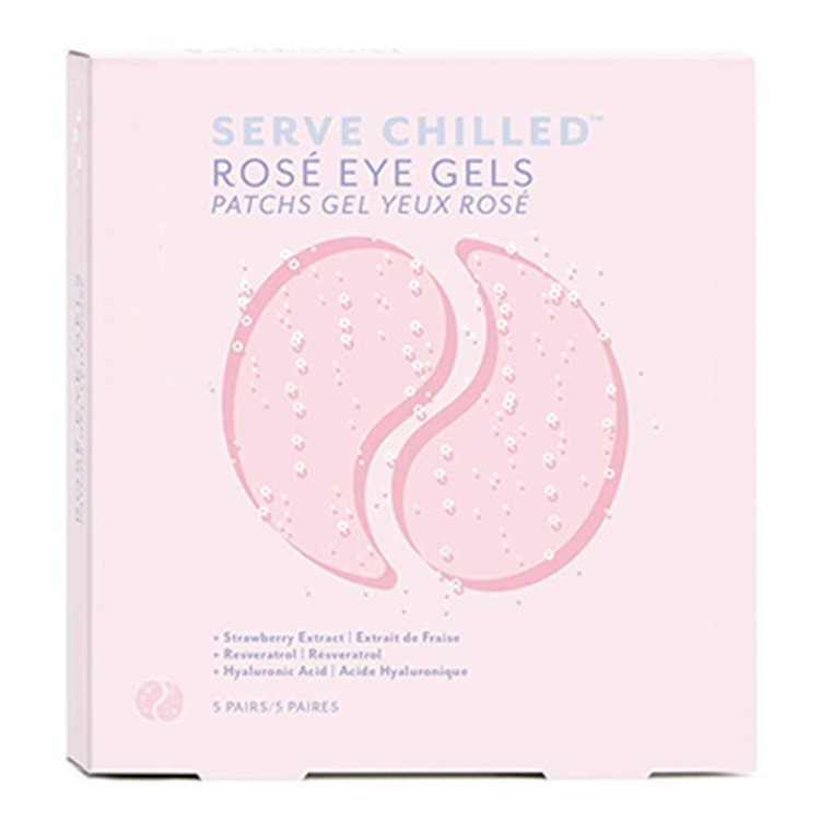 OEM Custom Rose Hyaluronic Acid Eye Gel Reduce Dark Circles Eye Mask