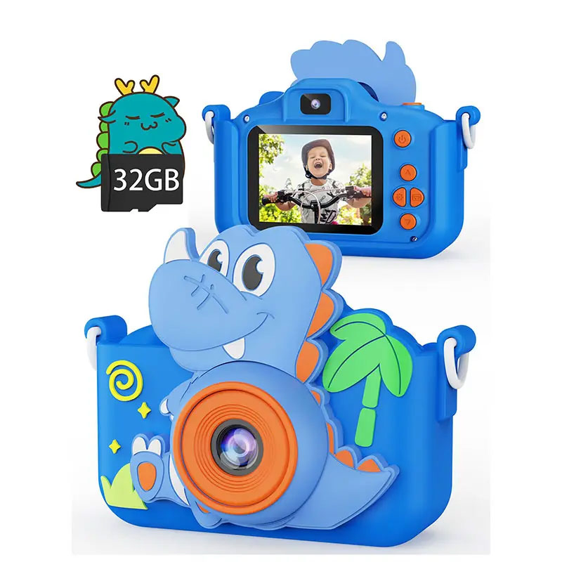 Fun Animal-Themed Selfie Camera for Kids' Birthday Gifts Interactive Cartoon Selfie Camera for Kids' Birthday Parties