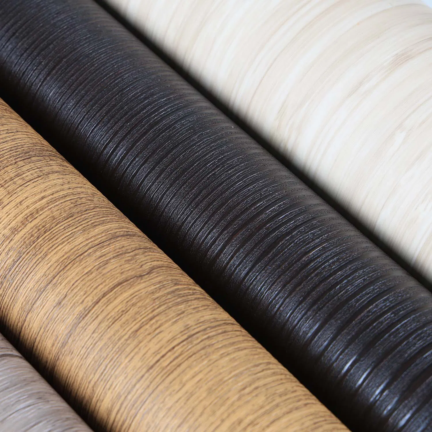 Customization Embbossed PVC Film PVC Lamination Film for Plywood MDF WPC