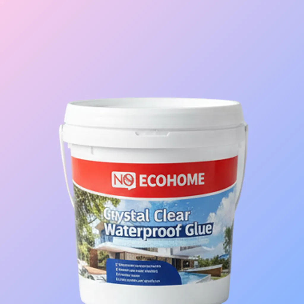 Professional Grade Crystal Clear Waterproof Coating for Concrete Crack Repair Protection System