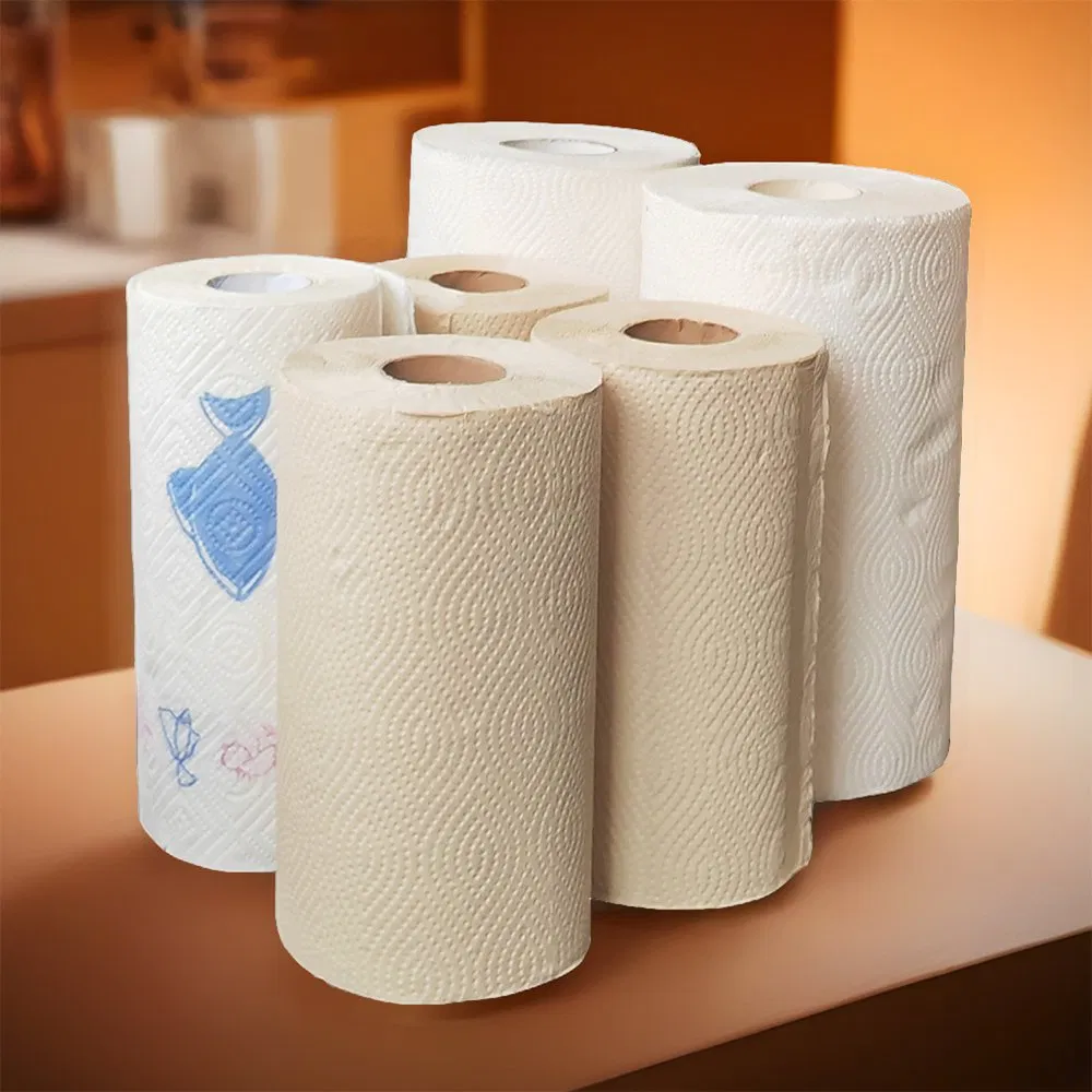 Panda Bamboo Luxury High Quality Kitchen Paper Roll